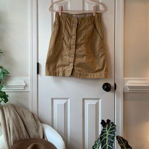 LOFT Brown Khaki Skirt